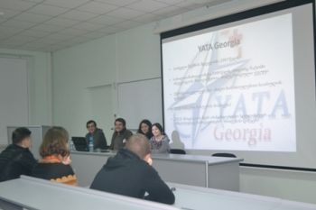 YATA –Georgia-ს შეხვედრა დიღმის საუნივერსიტეტო კამპუსში
