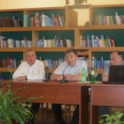 ქუთაისის მერის მოვალეობის შემსრულებელი შოთა მურღულია სტუდენტებს შეხვდა